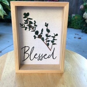 HOME DECOR! NEW blessed frame.